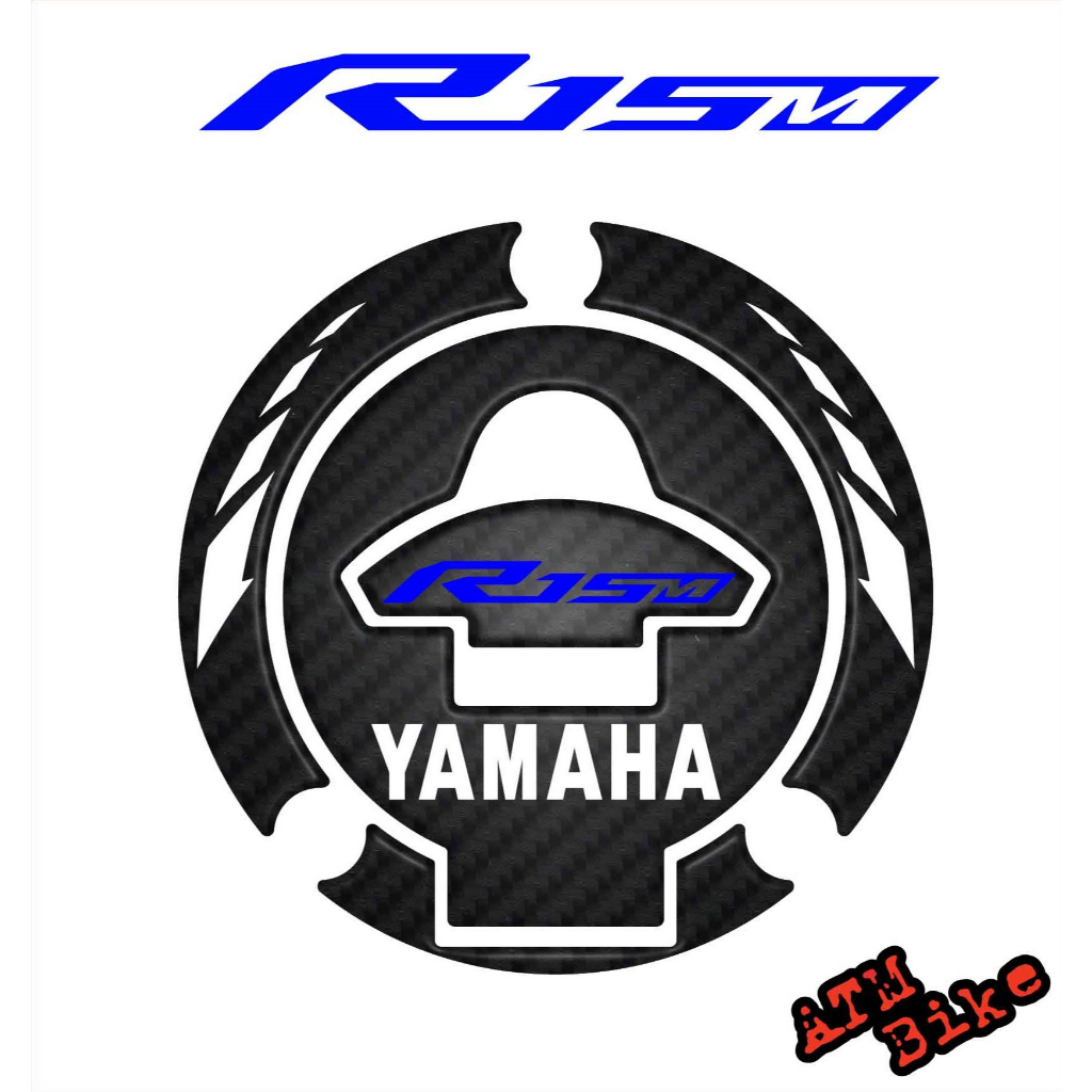 YAMAHA r15m Vỏ xe tăng Chống trầy xước-Blue r15m r15m r15m Phụ kiện r15m