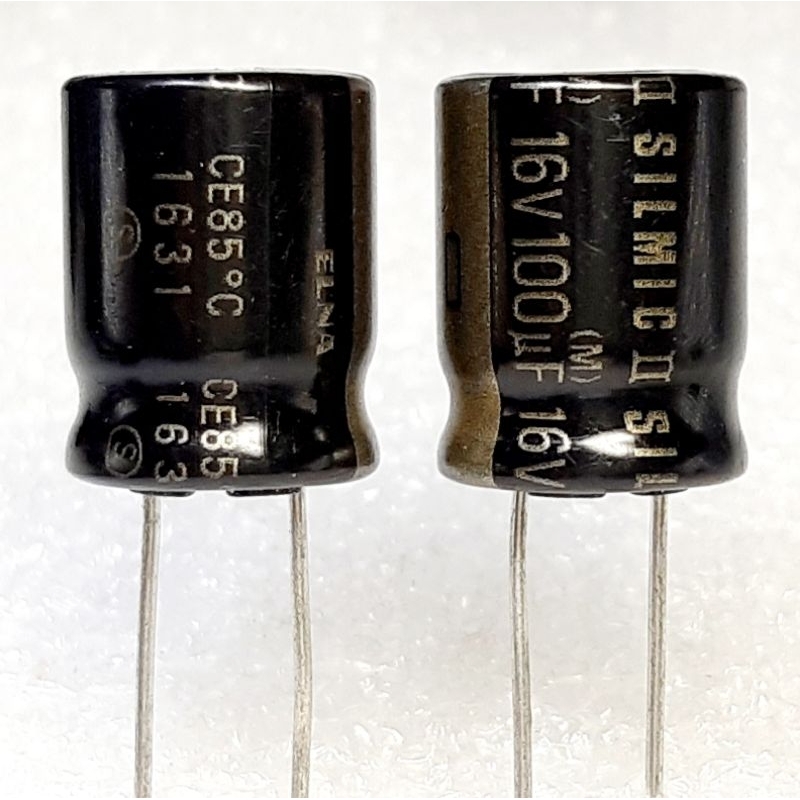 Elna Silmic II 100uf 16v cho tụ âm thanh