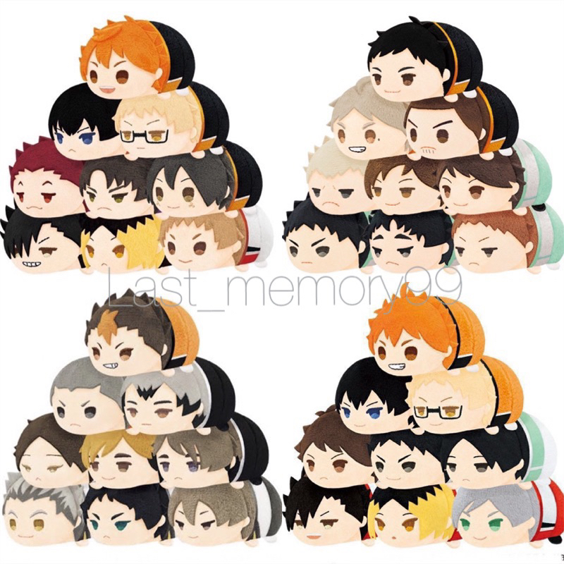 Búp bê mochi Haikyuu Cặp bóng chuyền thiên đường