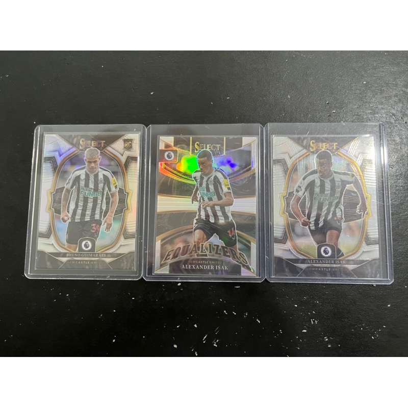 Bruno Guimarães (Bạc) - Panini Select 2022 / 23 (Newcastle United)