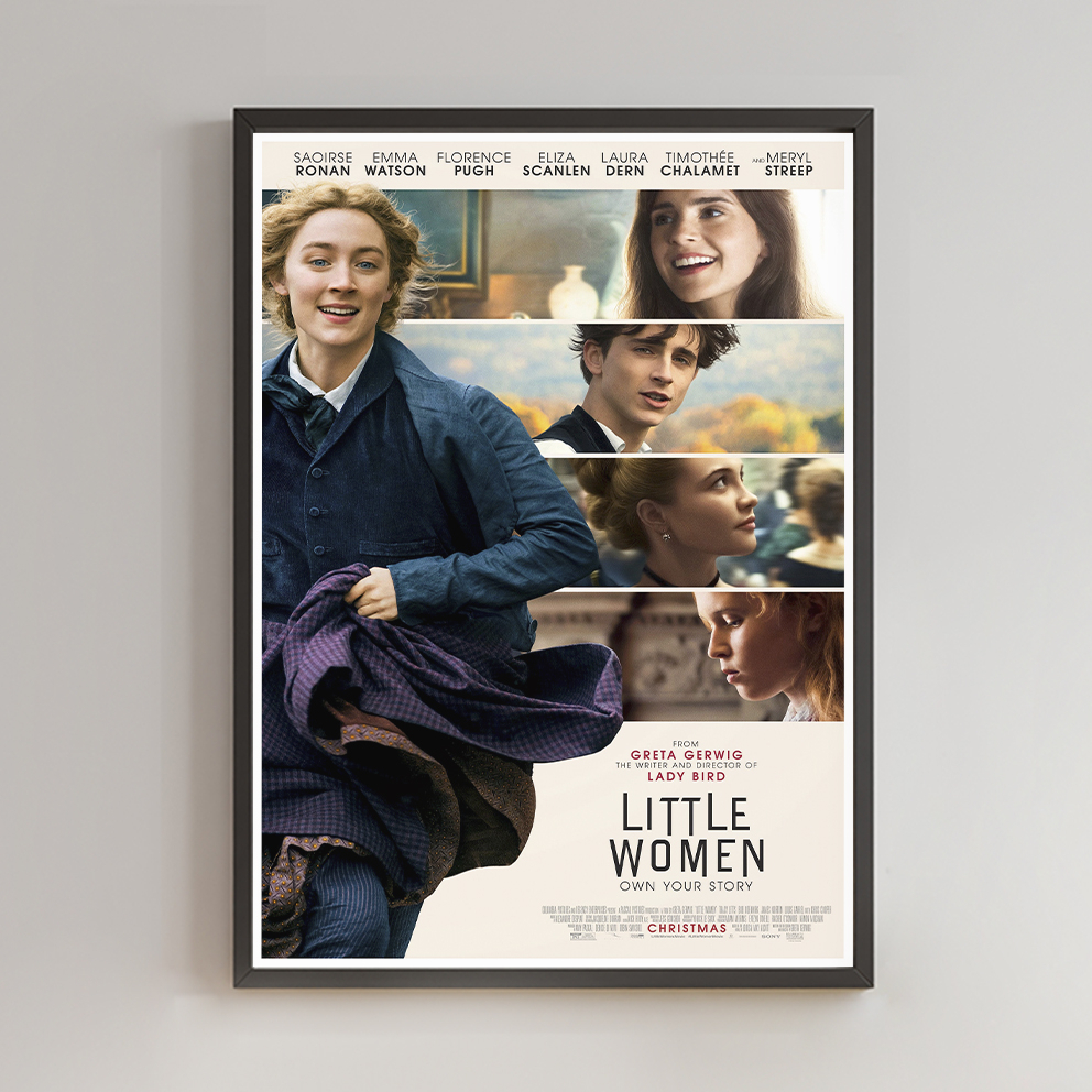 Poster Người Phụ Nữ Nhỏ (2019) Phim của Greta Gerwig / Saoirse Ronan Emma Watson Kích Thước Sản Phẩm