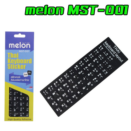 MELON MST-001 Sticker KEYBOARD Thái Lan / Tiếng Anh MST-001 SK-ML-KB-MS001