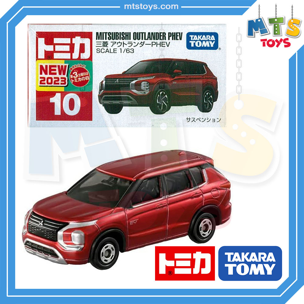 * * Đồ chơi MTS * * Takara Tomy: Tomica no 10 Mitsubishi Outlander PHEV Từ Nhật Bản