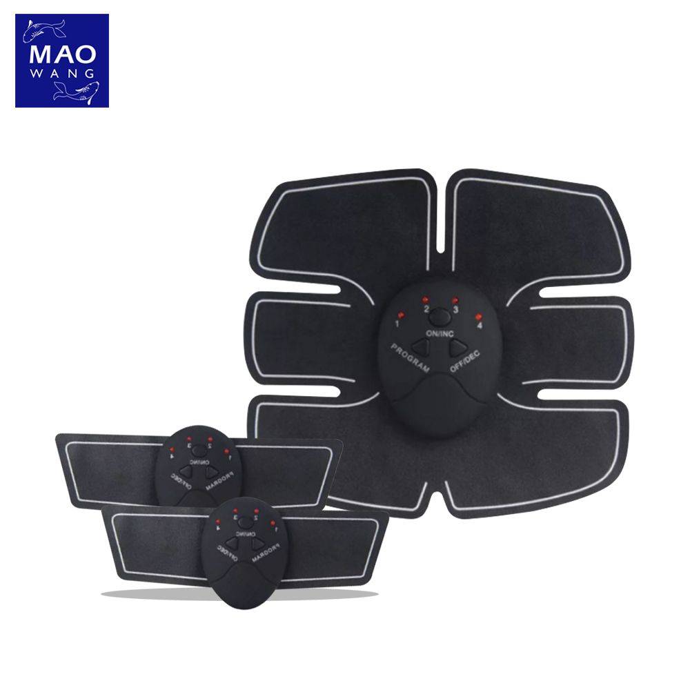MAO Smart Fitness EMS Tấm Gel điện 3 mảnh Miếng dán bụng để tập thể dục cơ thể