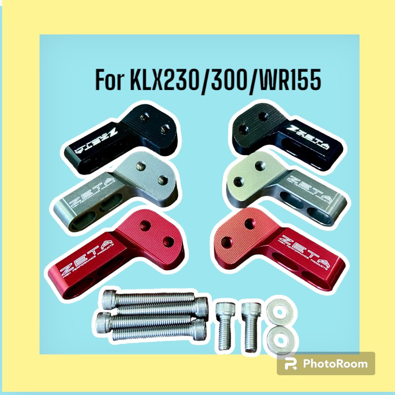 Kẹp Tay Cầm Cho KLX230 KLX300r CRF450RL WR155R (Có Logo)