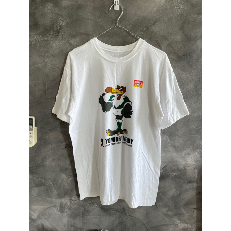 Áo thun cổ điển ngắn tay J League Old Model 1992 Tình trạng tốt Không có khuyết điểm