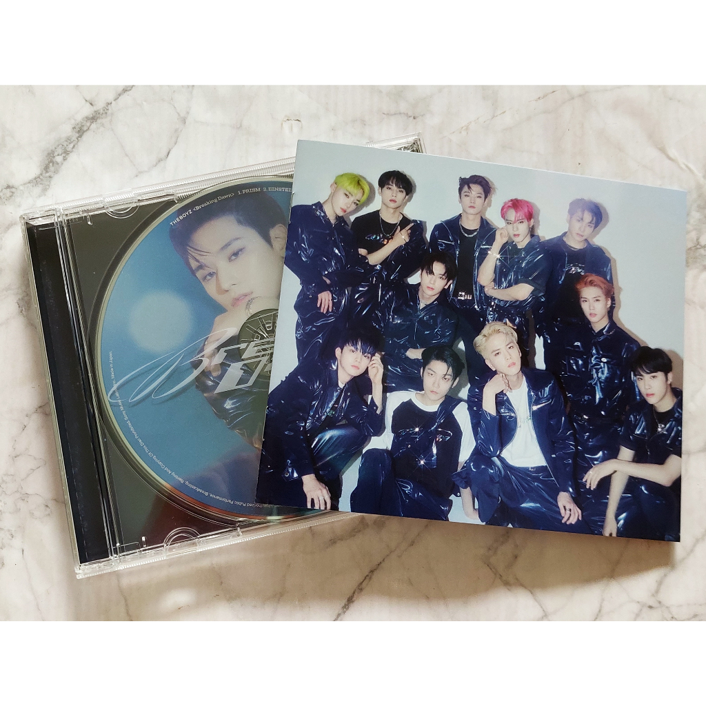 Album Nhật Bản THE BOYZ-Breaking Dawn Tiêu Chuẩn Nhật Bản B CD Ngẫu Nhiên Juyeon Unpacked No Card Kp
