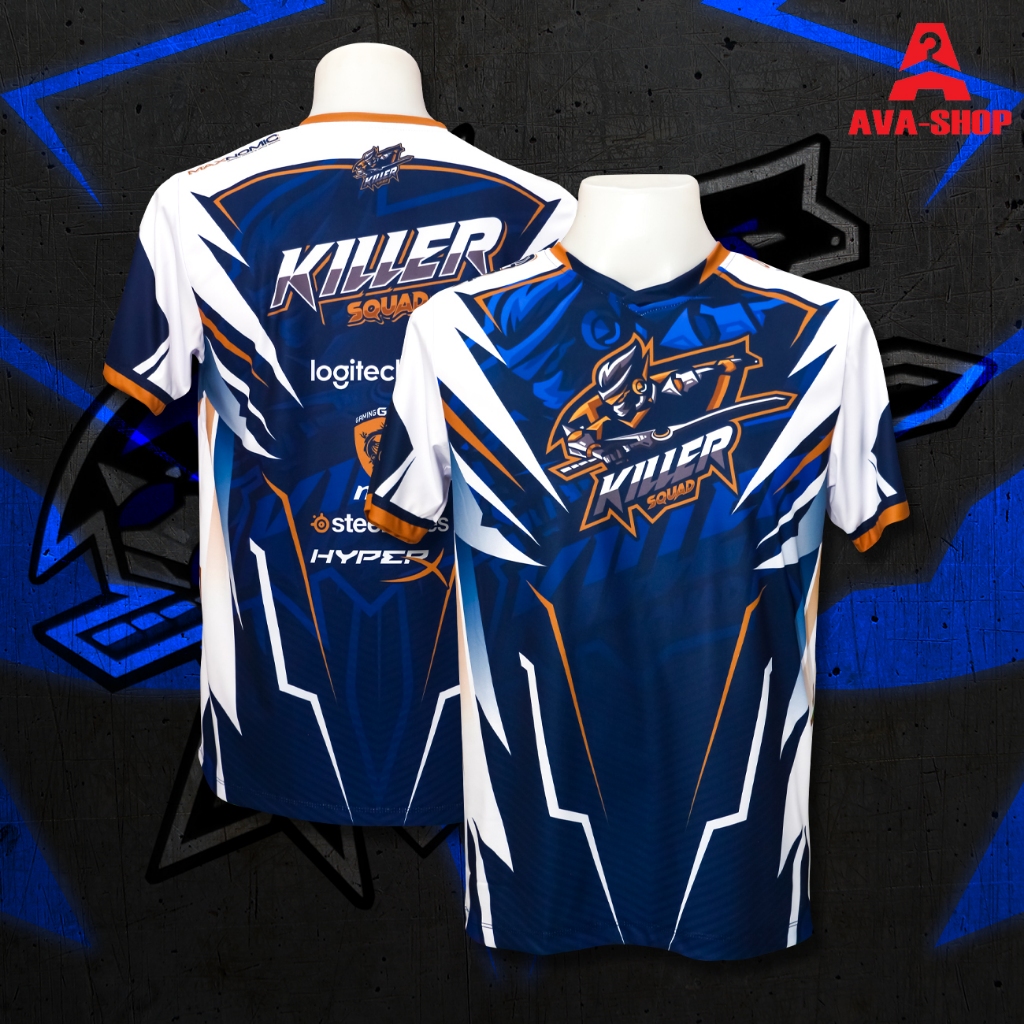 Áo jersey esport phong cách ninja game thủ, áo nhẹ cho thể thao streetwear Oversize thoải mái