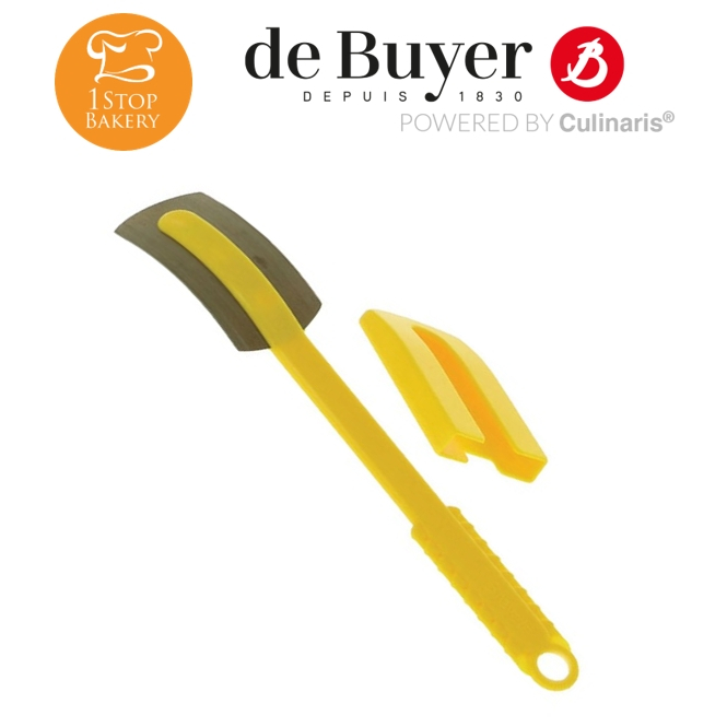 De Buyer 4670.03N Lưỡi dao làm bánh màu vàng dùng một lần / MF 01471 / Kích thước dao làm bánh 13cm