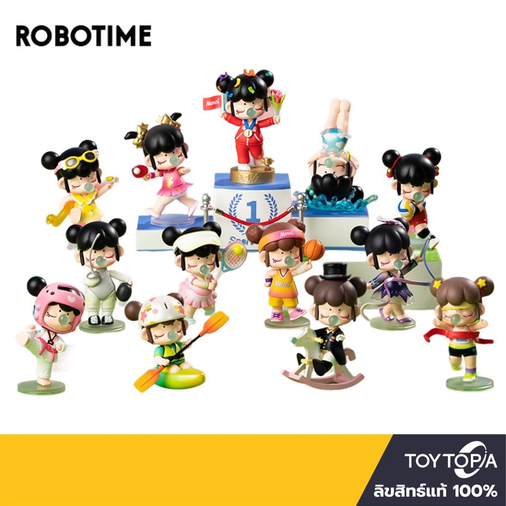 Robotime (ZGXX) - Cuộc họp thể thao Nanci: Hộp mù Rolife (1 chiếc.)