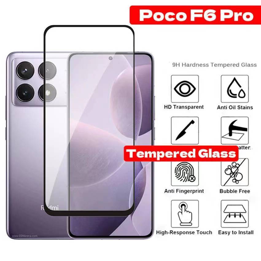 Phim thủy tinh toàn màn hình Poco F6 5G F6 Pro 5G / Redmi K70 5G / Redmi K70 5G / Redmi K70E 5G / Re