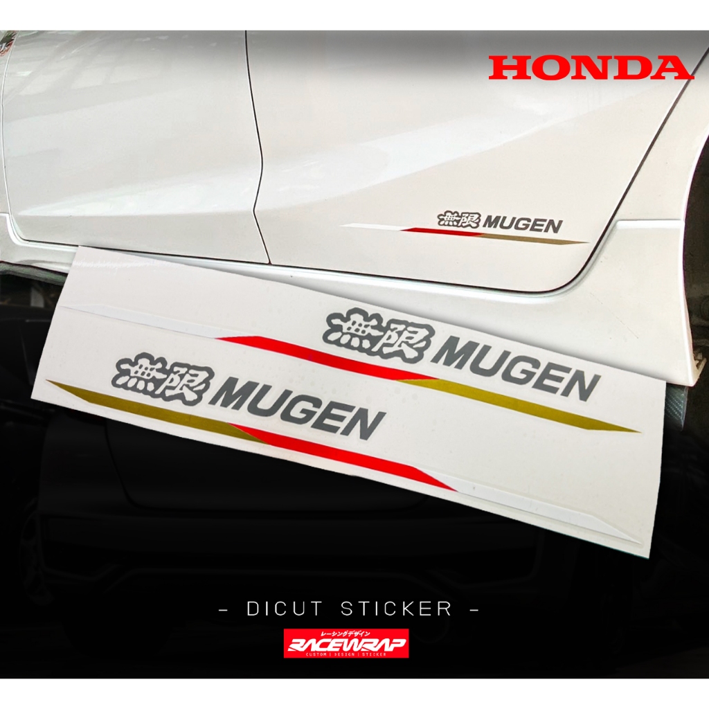 Mẫu Mới MUGEN STICKER Dành Cho Nam Cửa Bên DECAL Honda