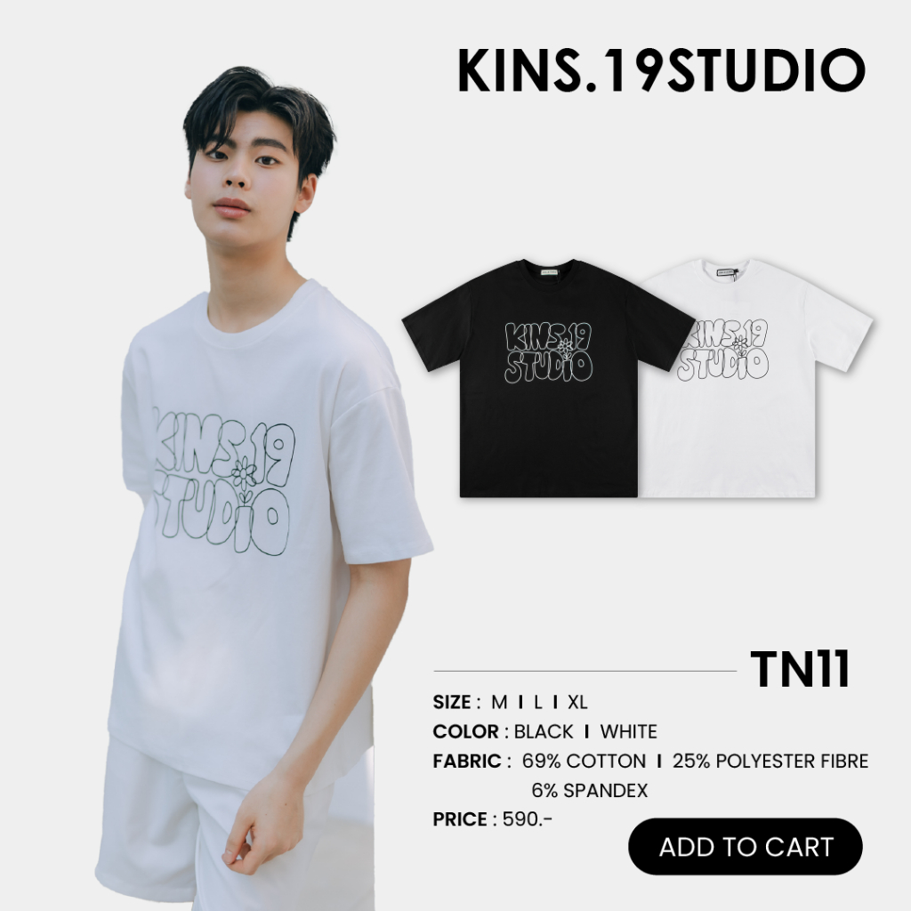 ÁO THUN KINS | In màn hình Unisex nam (TN11)