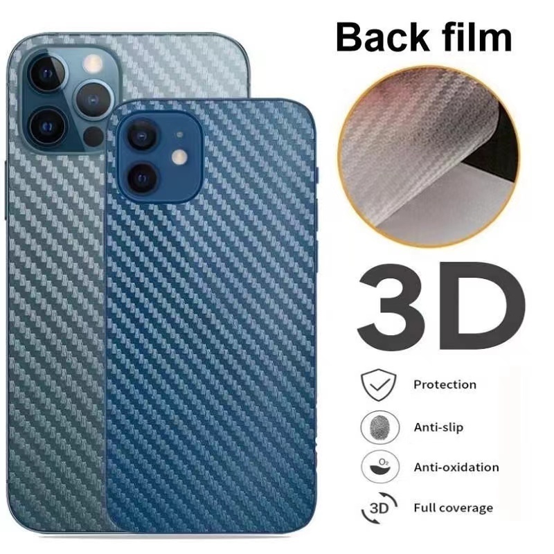 Phim mặt sau iPhone 16E Kevlar cho mẫu 16E / iPhone16 / iPhone 16Plus / iPhone 16Pro / iPhone 16 Pro