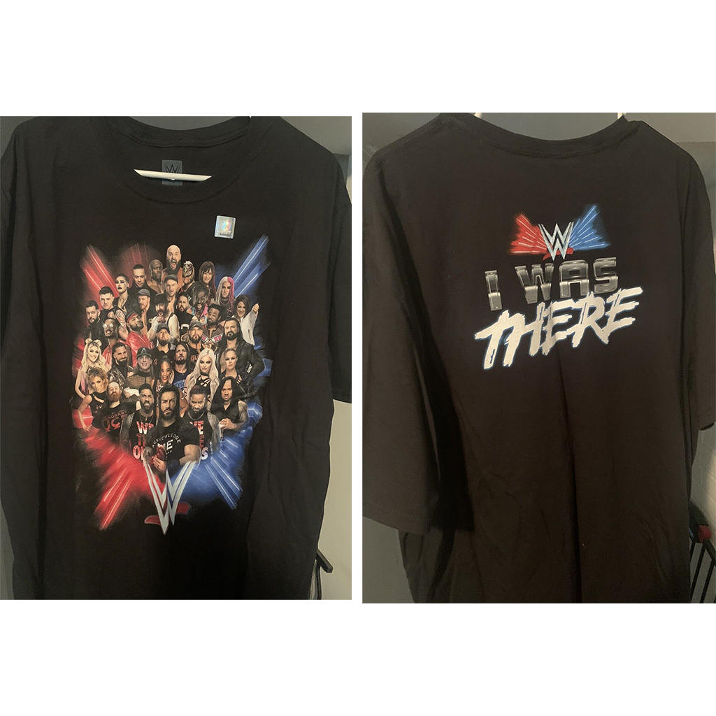 Áo thun WWE Live Event 2023 Không bao giờ mặc