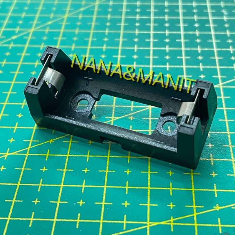 Chân in hình đường ray pin CR123 CR123A