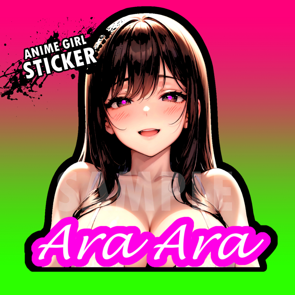 Ara Anime Sticker Doujin Thái Phim Hoạt Hình Nhật Bản Manga SPS-019 Ajiji Ecchi 2024