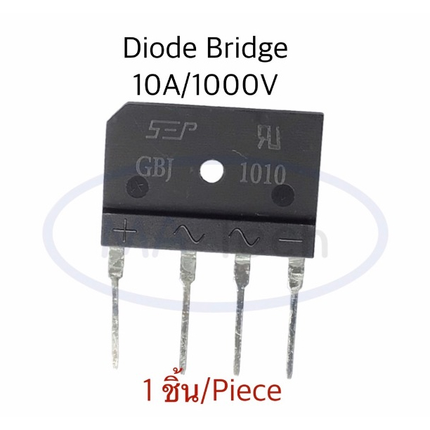 Cầu Diode GBJ1010 10A 1000V 10A / 1000V 4 Chân 1 Cái