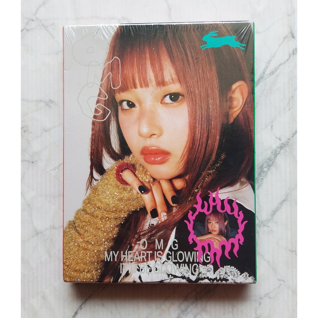 Newjeans-OMG Album Tin Nhắn Thẻ Hanni Cover Mới Tay Đầu Tiên Chưa Mở Hoàn Chỉnh CD Kpop Ditto