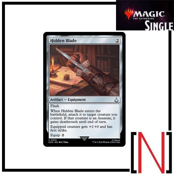 [MTG] [Single] [ACR] Hidden Blade Không phổ biến [Tiếng Anh]