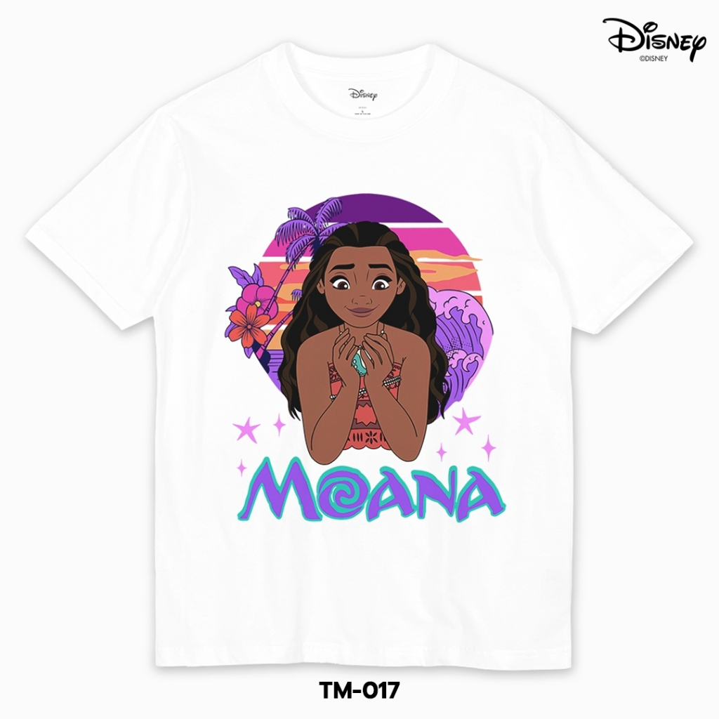 Bộ sưu tập áo thun hoạt hình Power 7 Shop "Moana" "Disney Classics" (TM-017)