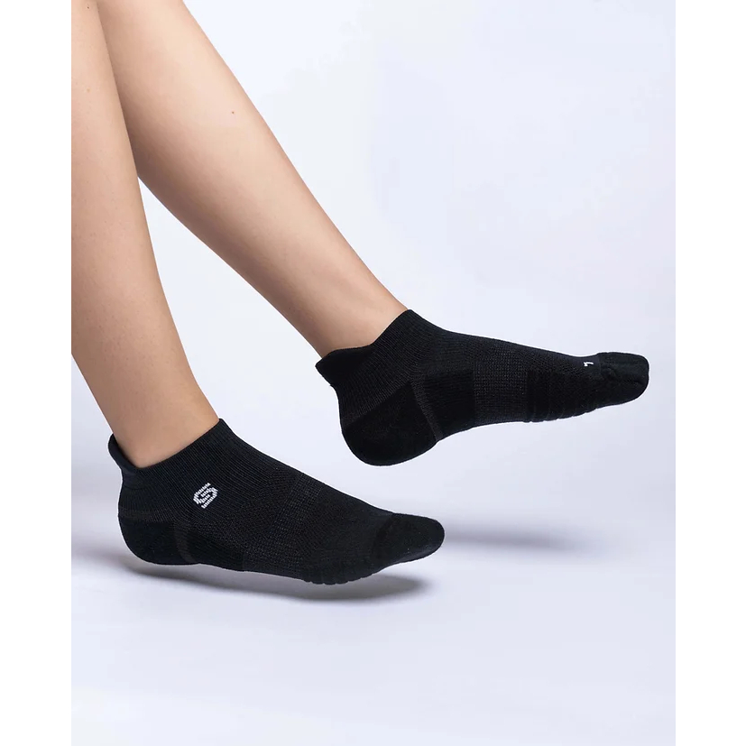 SPINNR TREADMILL & GYM SOCKS Black-Running