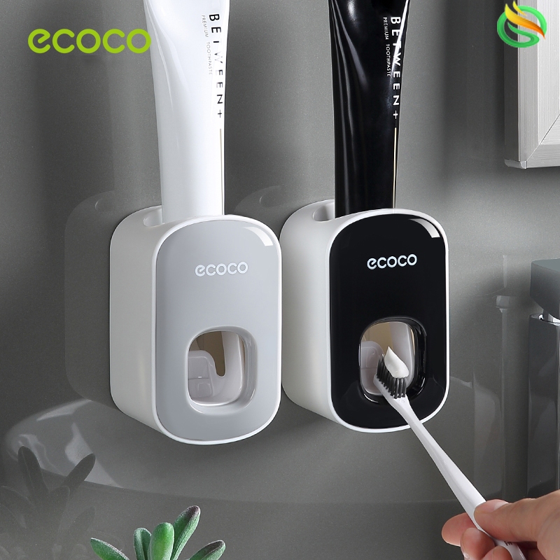 Hộp đựng kem đánh răng treo tường ECOCO Phụ kiện phòng tắm chống nước E1922