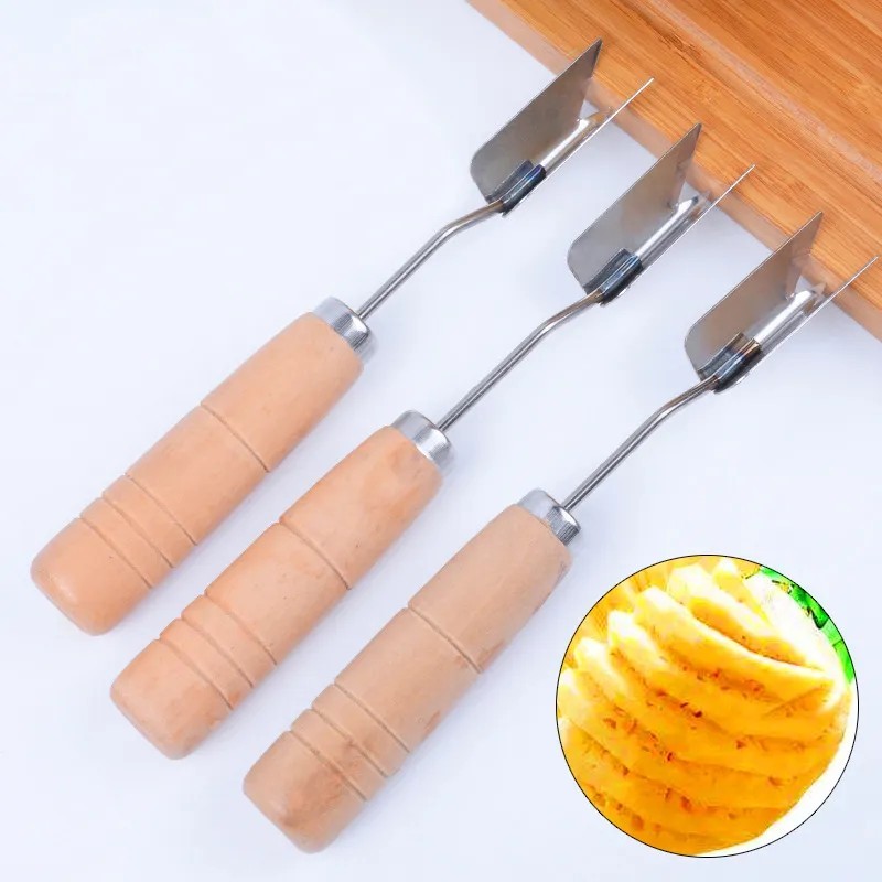 Tay cầm bằng gỗ dứa Kích thước 1.8x1.8x18.5cm. Ngọc Online