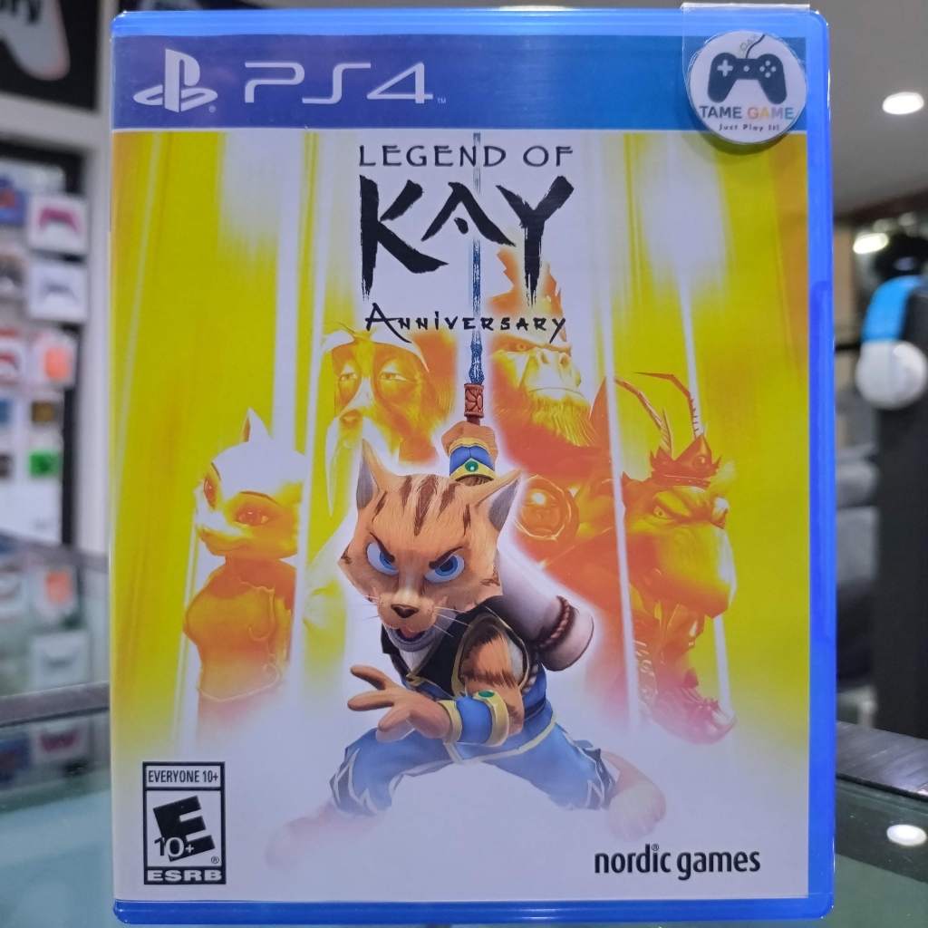 (Tiếng Anh) Đĩa PS4 Legend of Kay Anniversary PS4 Game PS4 cũ (Có thể chơi với PS5)