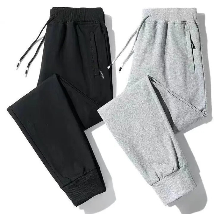 JM Fashion Shop Quần Dài Vải Cotton Màu Trơn Có Dây Và Túi Quần Nhập Khẩu Chất Lượng Tốt Đẹp Hiện Đạ