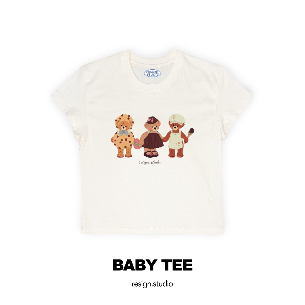 Resign.studio Baby tee-Teddy