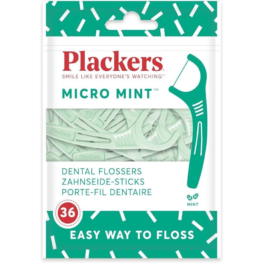 Plackers Flosser Micro Mint Nha Khoa Flosser 36 Miếng