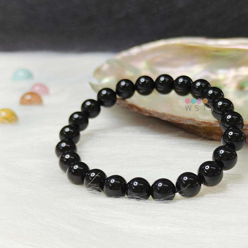 -Praow- Vòng tay đá Onyx 8 Mm