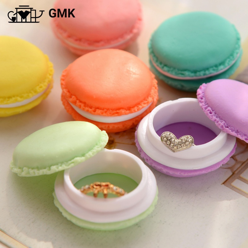 Hộp đựng trang sức Macaron Hộp đựng bằng nhựa nhỏ Hộp đựng mỹ phẩm để bàn đa năng G2722