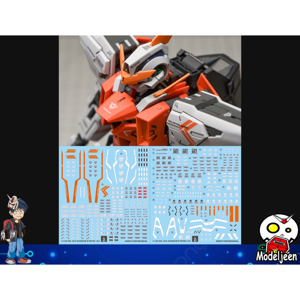 (Decal Ma) Decal Nước 101 MG1 / 100 Gundam Kyrios