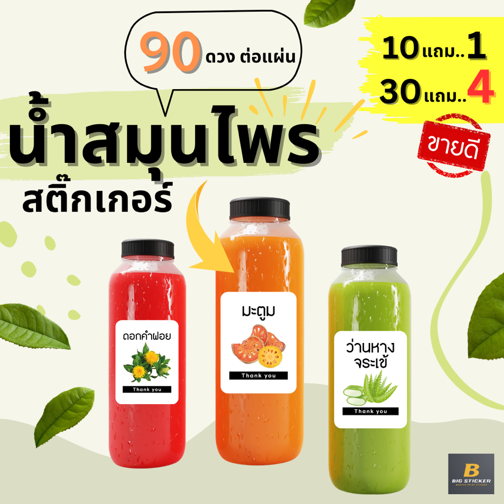 Nước Dán Chai Nước Thảo Dược Đồ Uống Xi-rô Bộ Phổ Biến Hiện Đại Sẵn Sàng Để Sử Dụng Die-Cut Full She