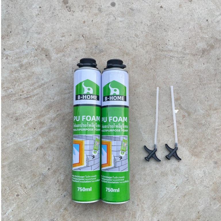 Xịt đa năng PU FOAM BHOME Cracks Cách âm chịu nhiệt
