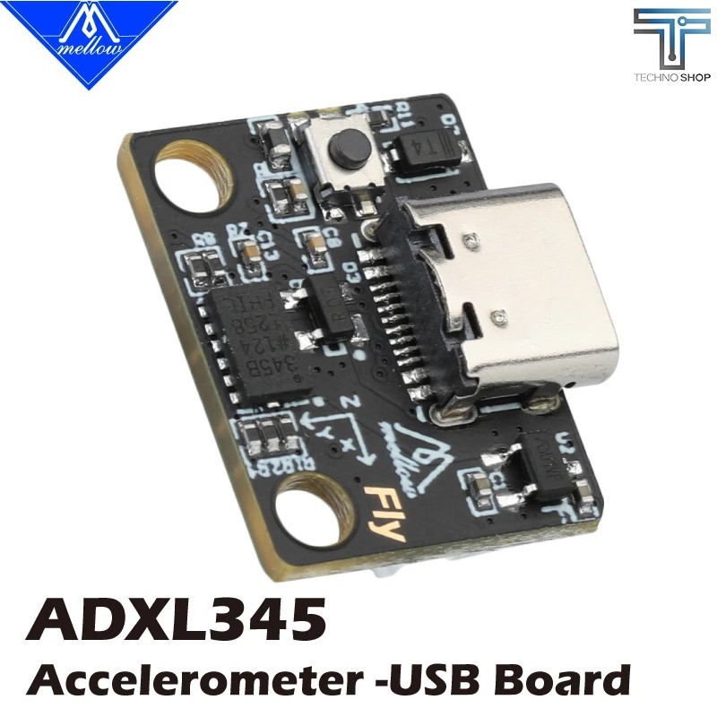 Bảng USB tăng tốc MELLOW Fly-ADXL345 cho Klipper Raspberry Pi Voron Vzbot Ender3 Máy in 3D