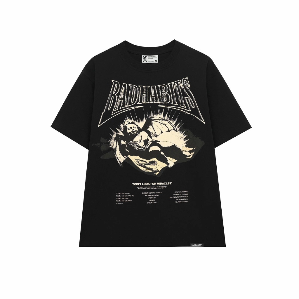 Áo thun BAD HABITS FALLEN ANGEL TEE