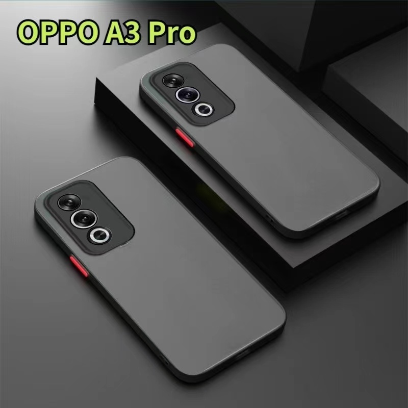 Ốp lưng viền màu lưng Model A3Pro cho Oppo A3Pro chống sốc A3Pro