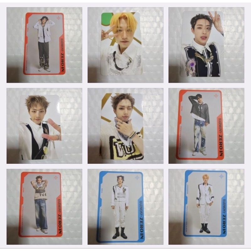 P1HARMONY-photocard ZERO IN album Tình trạng tốt