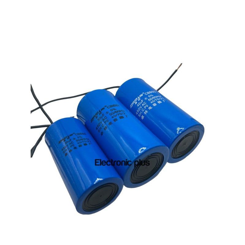 AC Tụ Điện Máy Giặt Khởi Động CBB60 450VAC 45UF 20UF 30UF 40UF
