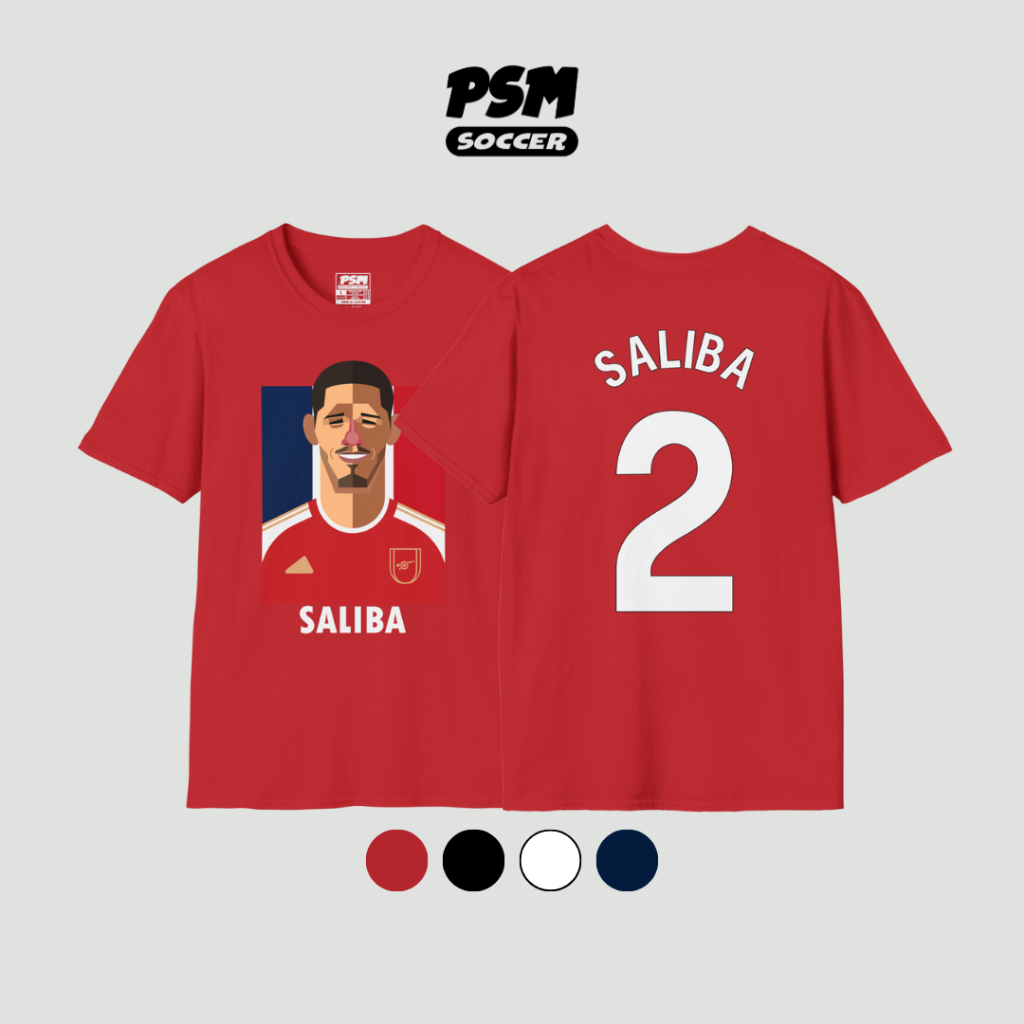 Áo thun bóng đá PSM William Saliba mùa giải 2023 / 24