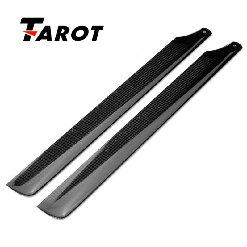 Sợi Carbon / Đen / Size 205 Cánh quạt chính Mm.ms25072-01 Phụ tùng thay thế kích thước nóng 250 / FW