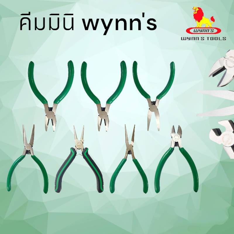 Kìm Mini 5 Inch WYNN 'S WNS 105c Thằn Lằn Miệng 105a Đường chéo 105f Flat 105b Răng nhọn 105n