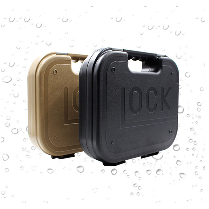 Hộp súng ngắn Glock Kích thước thương hiệu Chiều dài 10,5 "X Chiều rộng 9" X Chiều cao 2,5 "(Inch) C