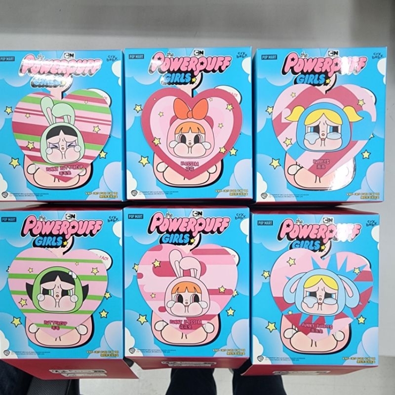 Crybaby the powerpuff bé gái vinyl mặt pendent