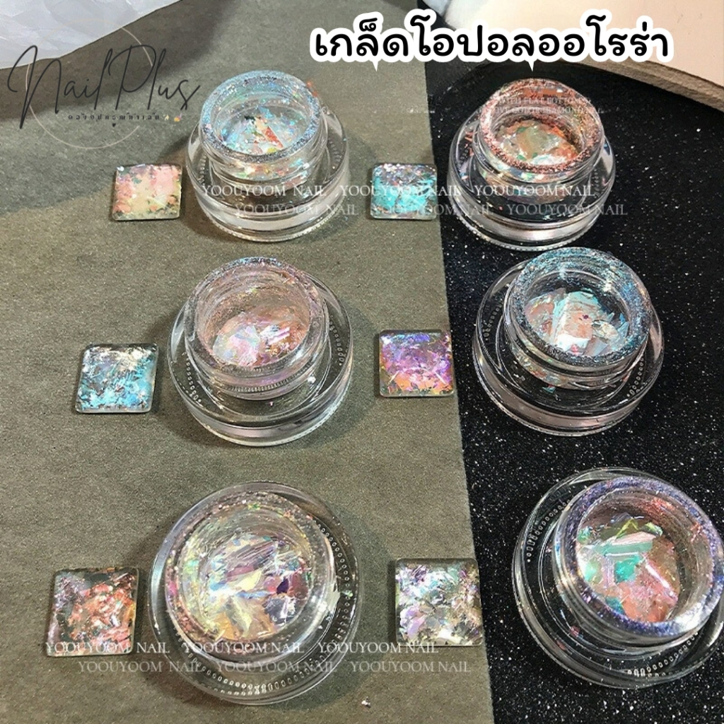 (H140) Bột nghệ thuật làm móng cao cấp Aurora số. 1-6 