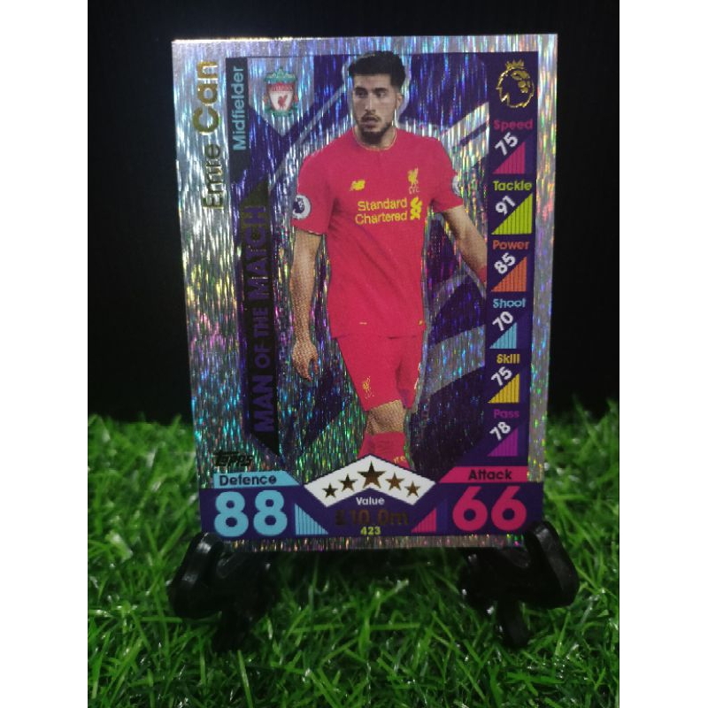 MATCH ATTAX 2016-17 EMRE CAN - LIVERPOOL MAN OF THE MATCH