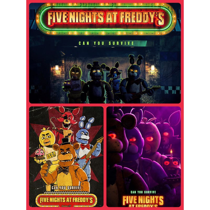Poster Five Nights at Freddy 's 5 11,5 X 16,5 inch A3